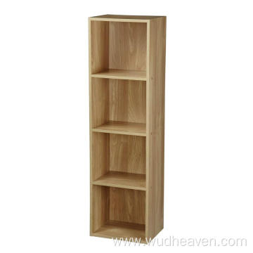 Estante de libros de madera moderno de diseño
